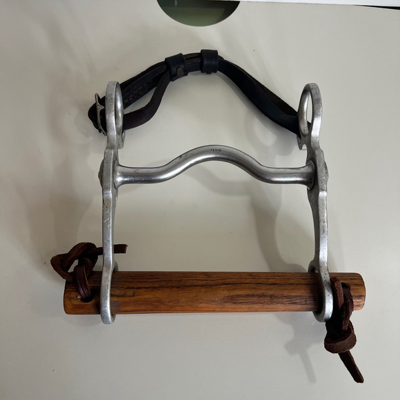 Rare Vintage Silver western Horse Bit Toilet Paper Holder‎ - Picture 7 of 13